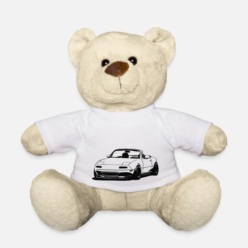 roadster - Teddy Bear - white