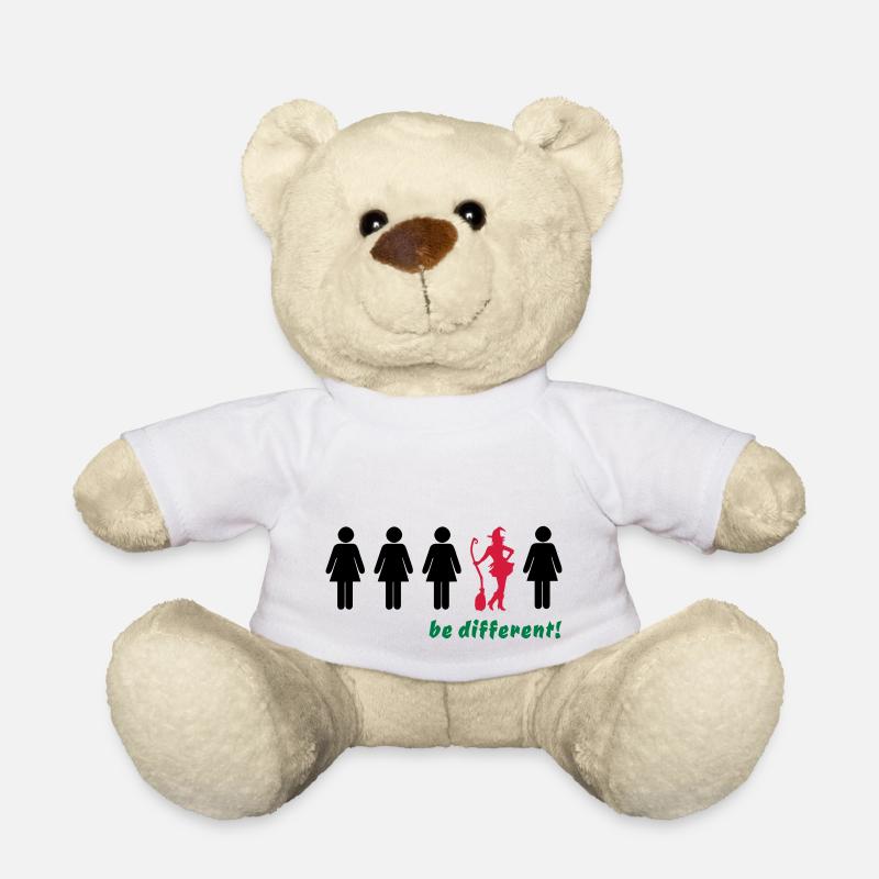 être différent! - être différent (sorcière) - Nounours - blanc
