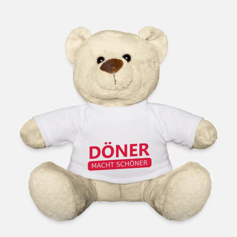 Döner macht schöner - Teddy - Weiß
