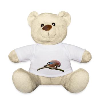 bird vogel voegel animal tiere - Teddy - Weiß - Vorne
