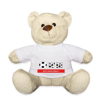 WM S'il vous plaît ne pas déranger! - Nounours - blanc - Devant