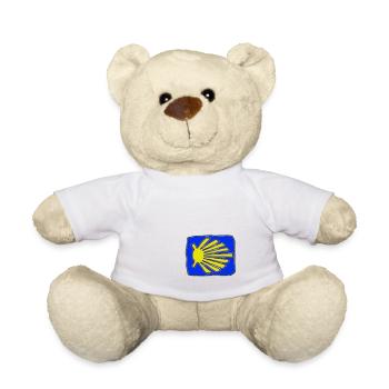 Jacob's Way seashell - Teddy Bear - white - Front