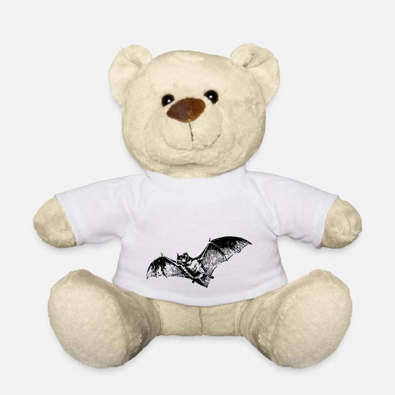 Chauve-souris - Nounours - blanc