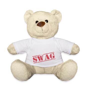 stempel swag - Teddy - Weiß - Vorne