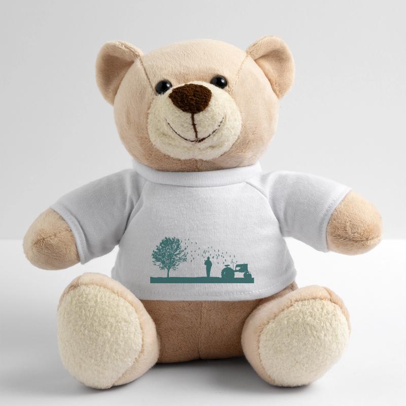 oldtimer Bauer Farmer Landleben Traktor Teddy