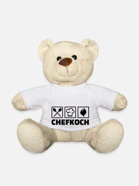 Chefkoch - Teddy - Weiß