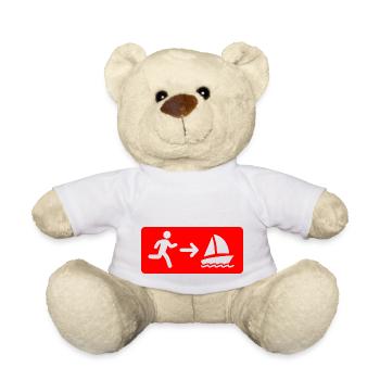 marin - Nounours - blanc - Devant