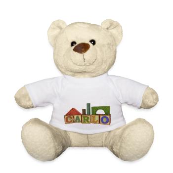 carlo - Teddy Bear - white - Front