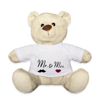 mr_mrs_2 - Nounours - blanc - Devant