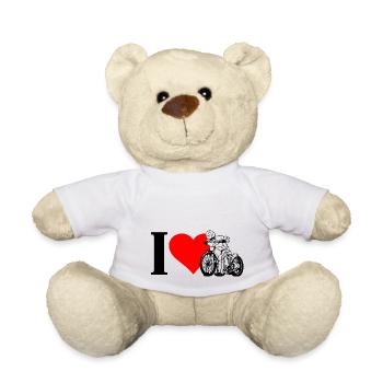 I Love Speedway - Teddy - Weiß - Vorne