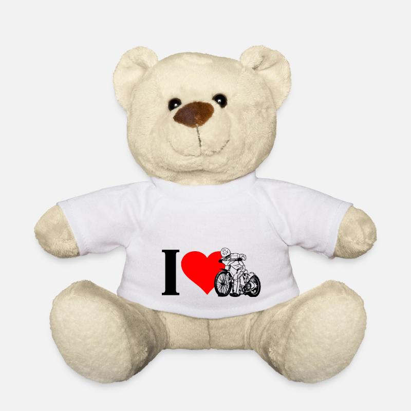 I Love Speedway - Teddy - Weiß