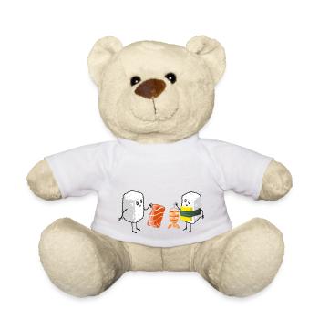 Sushi Shopping - Teddy - Weiß - Vorne