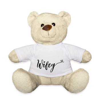 wifey - Teddy - Weiß - Vorne