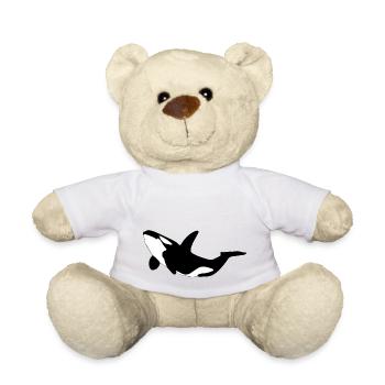 Orca - Teddy Bear - white - Front