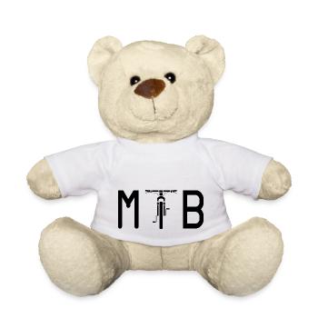 Mountainbike Biker MTB - Teddy - Weiß - Vorne