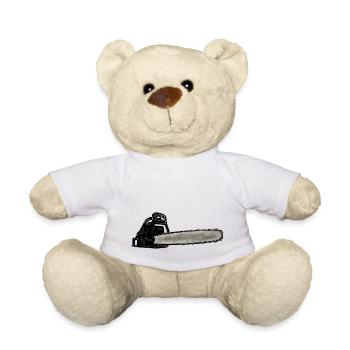 Chainsaw - Nounours - blanc - Devant