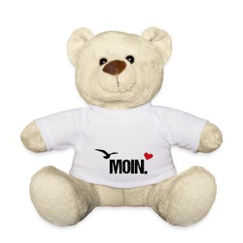 Gesichtsmaske Moin - Teddy - Weiß - Vorne