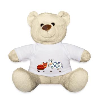 Kühe - Teddy - Weiß - Vorne