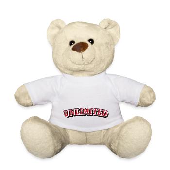 Unlimited - Teddy Bear - white - Front