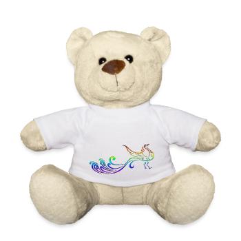paon - Nounours - blanc - Devant