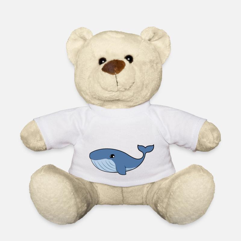 Blauwal - Teddy - Weiß