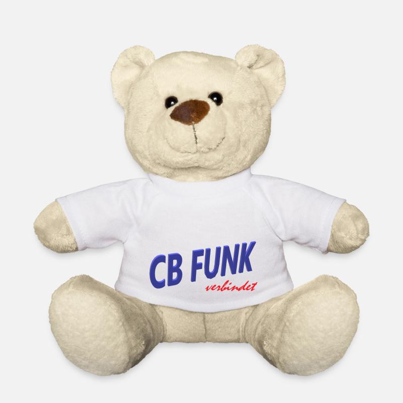 CB Funk verbindet - Teddy - Weiß