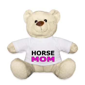 Cheval - Nounours - blanc - Devant