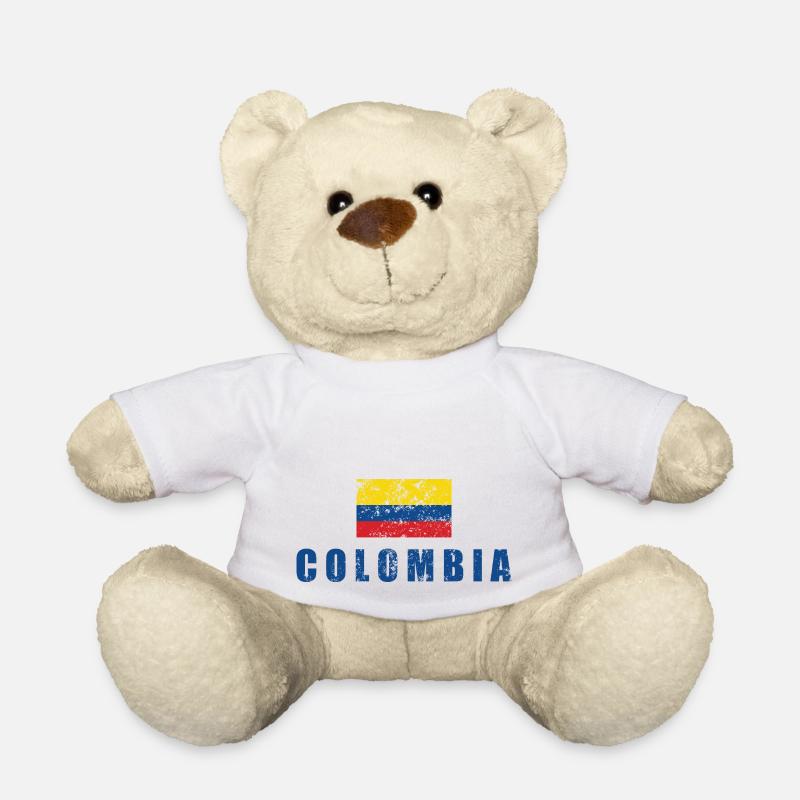 Colombie - Nounours - blanc