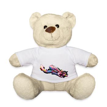 Graffiti - Nounours - blanc - Devant