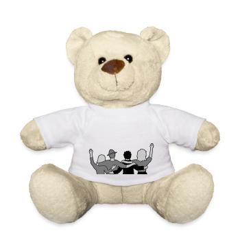 Crew 4 Friends - Teddy Bear - white - Front