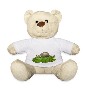Hérisson - Nounours - blanc - Devant