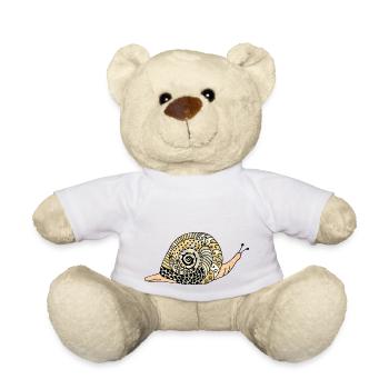 Escargot - Nounours - blanc - Devant