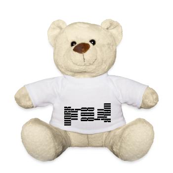 "Working Dad-Walking Dad" reverse - Teddy - Weiß - Vorne