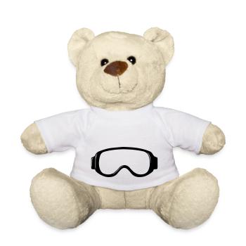 Skibrille - Teddy - Weiß - Vorne