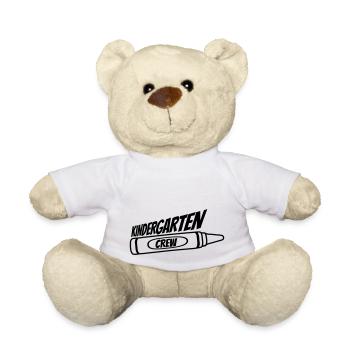 Team Kindergarten Crew Wachsmalstift - Teddy - Weiß - Vorne
