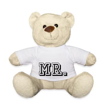 Monsieur - Nounours - blanc - Devant
