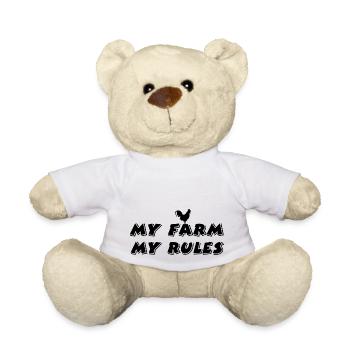Bauernhof - Teddy - Weiß - Vorne