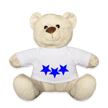 Sterne - Teddy - Weiß - Vorne