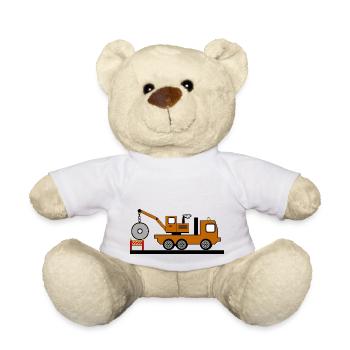 Camion - Nounours - blanc - Devant