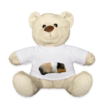 Cochon d’Inde Animal mignon Rongeur Cochon animal Cochon - Nounours - blanc - Devant