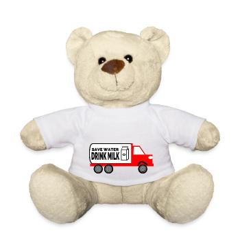 Camion - Nounours - blanc - Devant