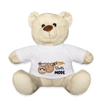 Mode paresseuse - Nounours - blanc - Devant