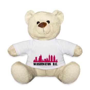 Washington D.C. - Teddy - Weiß - Vorne