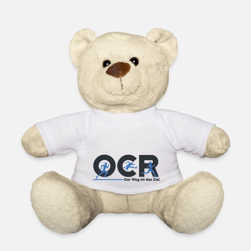 ocr obstacle race Hindernislauf mud run - Teddy - Weiß