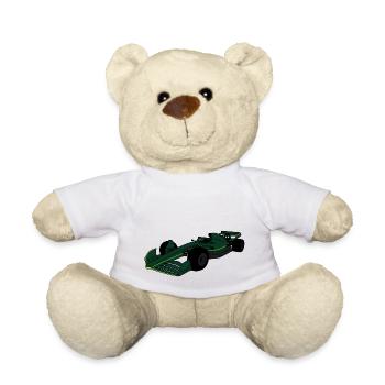 Formula car Vet2022 - Teddy Bear - white - Front