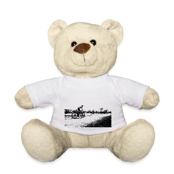 mountain bike - Teddy Bear - white - Front