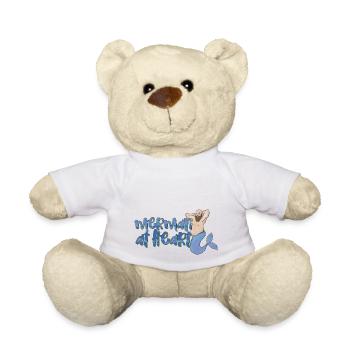 Merman at heart - Teddy Bear - white - Front