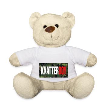 Knatterboy Camo Lustig checker - Teddy - Weiß - Vorne