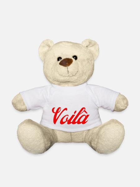 Voilà idee cadeau - Nounours - blanc
