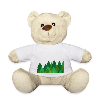 The Bold Forest - Teddy Bear - white - Front